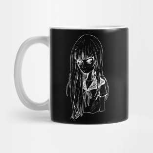 Portrait line art Mug